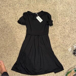 Elegant Black Midi Dress by Rue21
